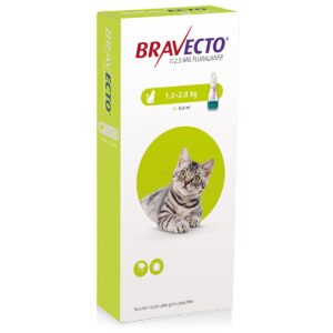 Bravecto Gato De 1.2Kg a 2.8Kg