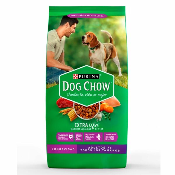 Dog Chow Adultos 7+Por 21Kg