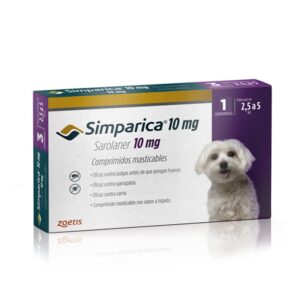 SIMPARICA DE 2.5Kg A 5Kg