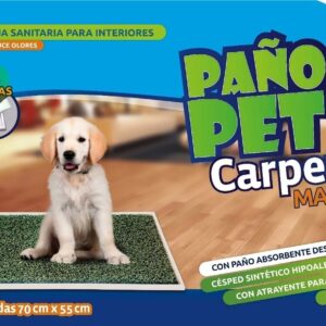 Paño Pet Carpet Max Césped Sintético 70 x 55