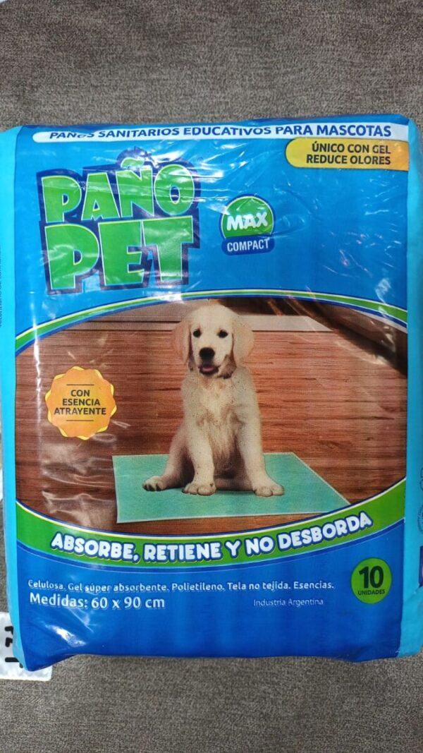 Paño Pet Max x 10 Unidades 60x90