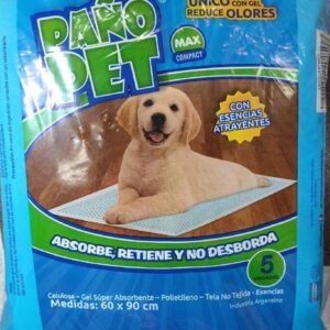 Paño Pet Max x 5 Unidades 60x90