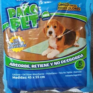 Paño Pet Mini x 5 Unidades 45x55