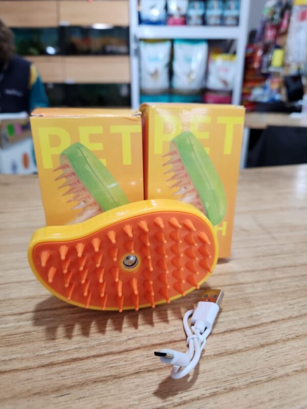 Cepillo masaje quita pelo a vapor